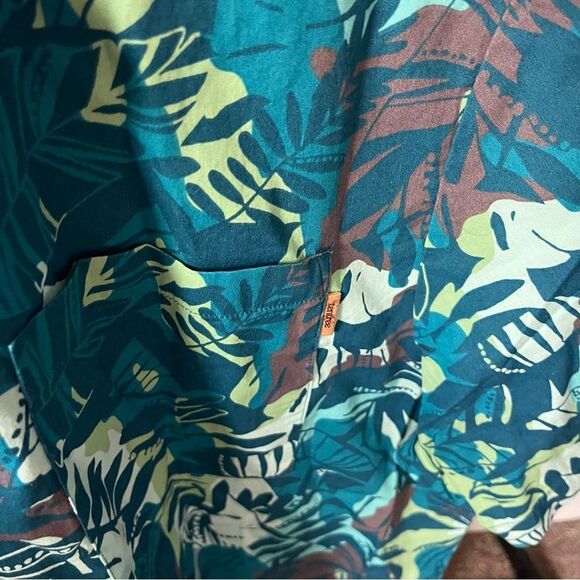 TenTree Men‘s XL Quartz Short-sleeve Button-down Shirt NWT - Picture 6 of 9